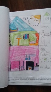 słowniczek obrazkowy hand made