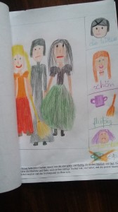 Frau Holle- tworzymy własną książkę